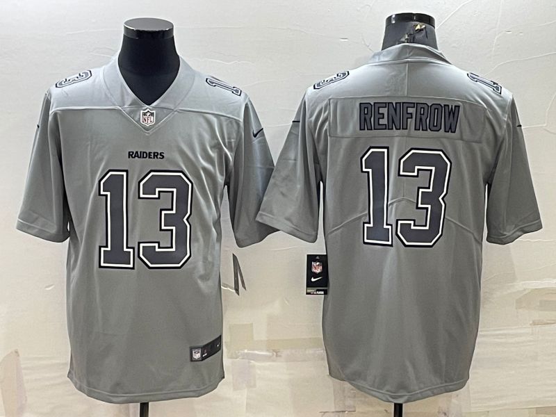 Men Oakland Raiders #13 Renfrow Grey 2022 Nike Limited Vapor Untouchable NFL Jersey